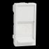  Unica - prise pour 1 RJ45 Keys 