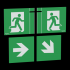  Exiway  - 4 tiquettes reposit 