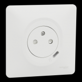  Ovalis - combi 2P+T 16A affleu 