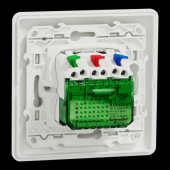  Ovalis - combi 2P+T 16A affleu 