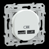  Ovalis - double chargeur USB A 