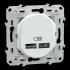  Ovalis - double chargeur USB A 