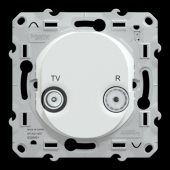  Ovalis - prise TV-R - Blanc 