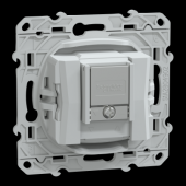  Ovalis - prise TV-R-SAT - Blan 
