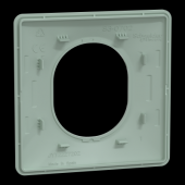 Ovalis - plaque de finition - 