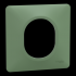  Ovalis - plaque de finition - 
