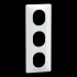  Ovalis - plaque de finition - 