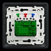  Ovalis - combi 2P+T 16A affleu 