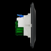  Ovalis - combi 2P+T 16A affleu 