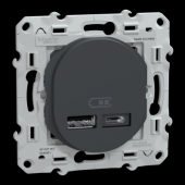  Ovalis - double chargeur USB A 