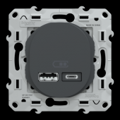  Ovalis - double chargeur USB A 