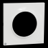  Odace Styl -  plaque 1 poste a 