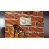  Odace Styl -  plaque 2 postes 