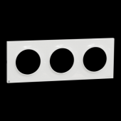  Odace Styl -  plaque 3 postes 