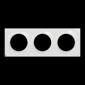  Odace Styl -  plaque 3 postes 