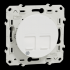  Odace - prise double RJ45 cat. 