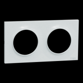  Odace Styl - plaque 2 postes h 
