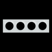  Odace Styl -  plaque 4 postes 