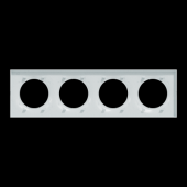  Odace Styl -  plaque 4 postes 