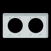  Odace Touch -  plaque 2 postes 