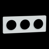  Odace Touch -  plaque 3 postes 