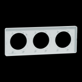  Odace Touch -  plaque 3 postes 