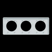  Odace Touch -  plaque 3 postes 
