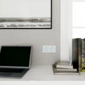  Odace Touch -  plaque 3 postes 
