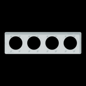  Odace Touch -  plaque 4 postes 