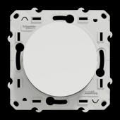  Odace - poussoir - blanc - 10A 