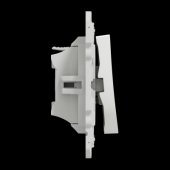  Odace - poussoir - blanc - 10A 