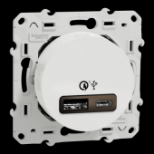  Odace - prise USB double - cha 
