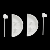  Odace - 2 demi enjoliveur - bl 