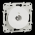  Odace - prise TV simple - blan 