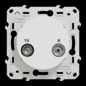  Odace - prise TV/FM - blanc - 