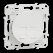 Odace - prise double RJ45 cat. 