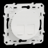  Odace - prise double RJ45 cat. 