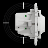  Odace - thermostat - blanc - 1 