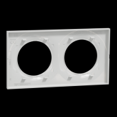  Odace Styl - plaque 2 postes h 