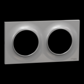  Odace Styl -  plaque 2 postes 