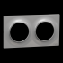  Odace Styl -  plaque 2 postes 