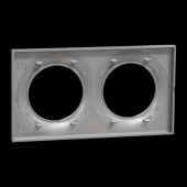  Odace Styl -  plaque 2 postes 