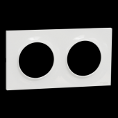  Odace Styl -  plaque 2 postes 
