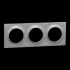  Odace Styl -  plaque 3 postes 