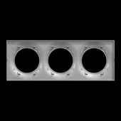  Odace Styl -  plaque 3 postes 