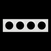  Odace Styl -  plaque 4 postes 