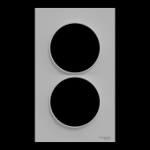  Odace Styl -  plaque 2 postes 