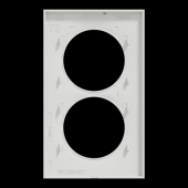  Odace Styl -  plaque 2 postes 