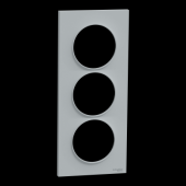  Odace Styl -  plaque 3 postes 
