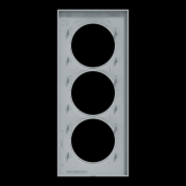  Odace Styl -  plaque 3 postes 